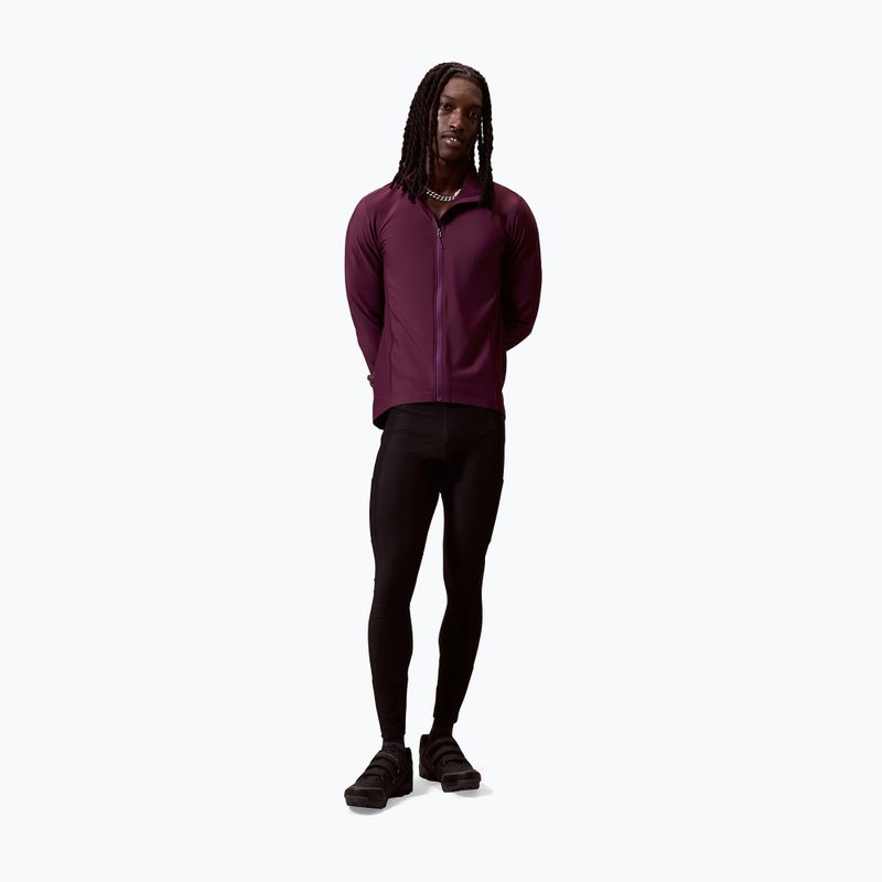 Bluza rowerowa męska Endura Loop Ride L/S Jersey black cherry 2