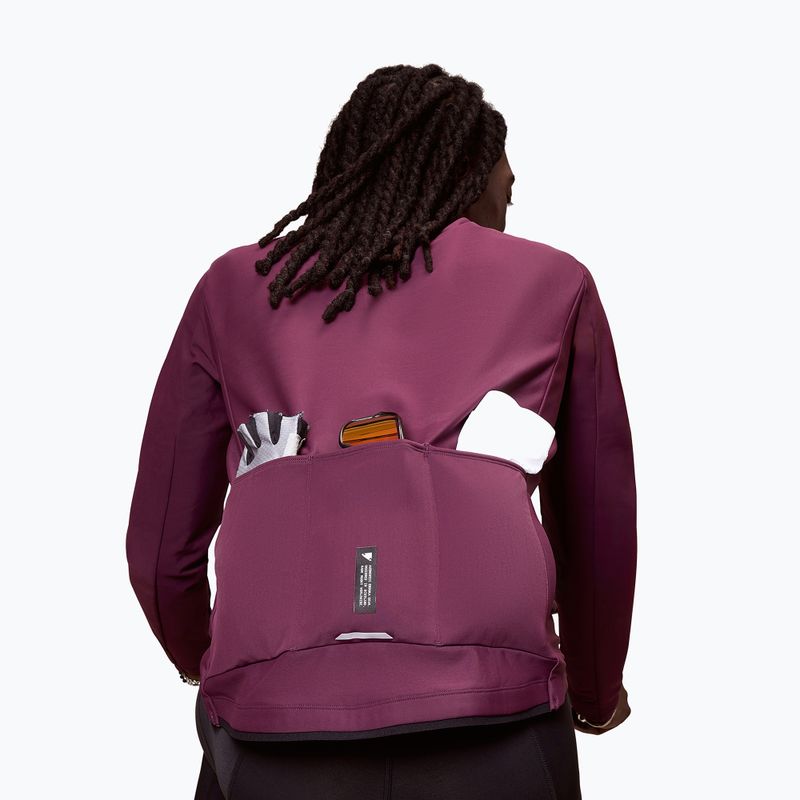Bluza rowerowa męska Endura Loop Ride L/S Jersey black cherry 6