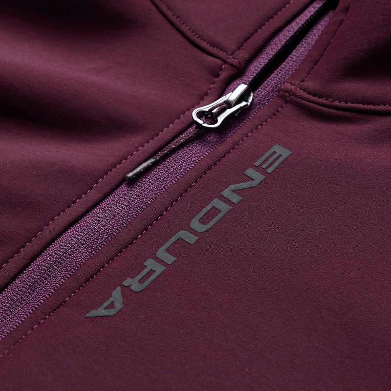 Bluza rowerowa męska Endura Loop Ride L/S Jersey black cherry 9