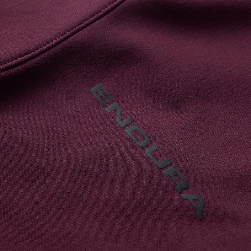 Bluza rowerowa męska Endura Loop Ride L/S Jersey black cherry 10