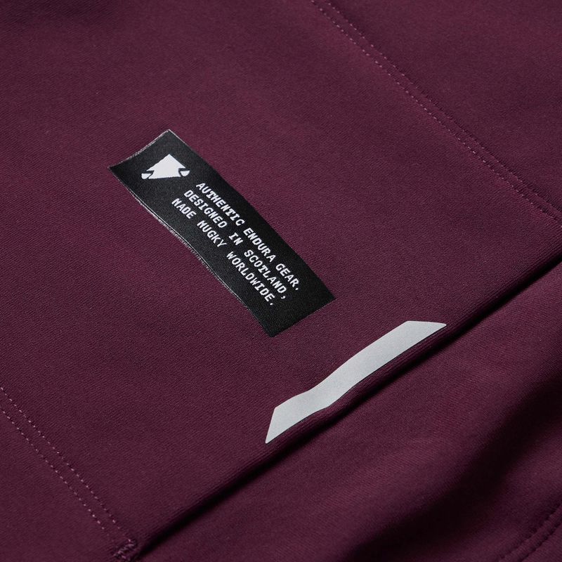 Bluza rowerowa męska Endura Loop Ride L/S Jersey black cherry 11