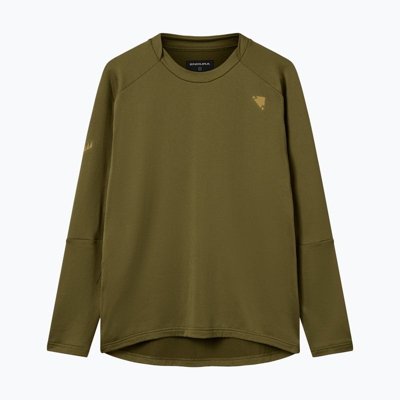 Longsleeve rowerowy męski Endura Alltrack Roam Fleece moss green 7