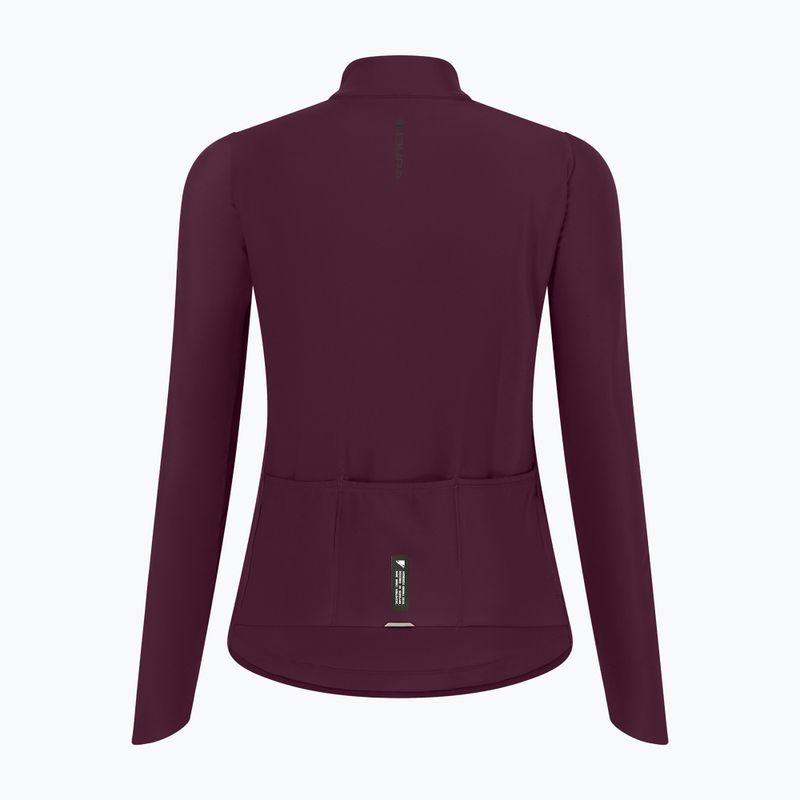 Bluza rowerowa damska Endura Loop Ride L/S Jersey black cherry 8