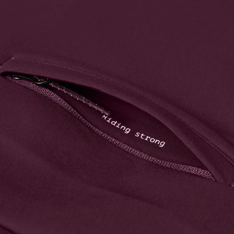 Bluza rowerowa damska Endura Loop Ride L/S Jersey black cherry 9