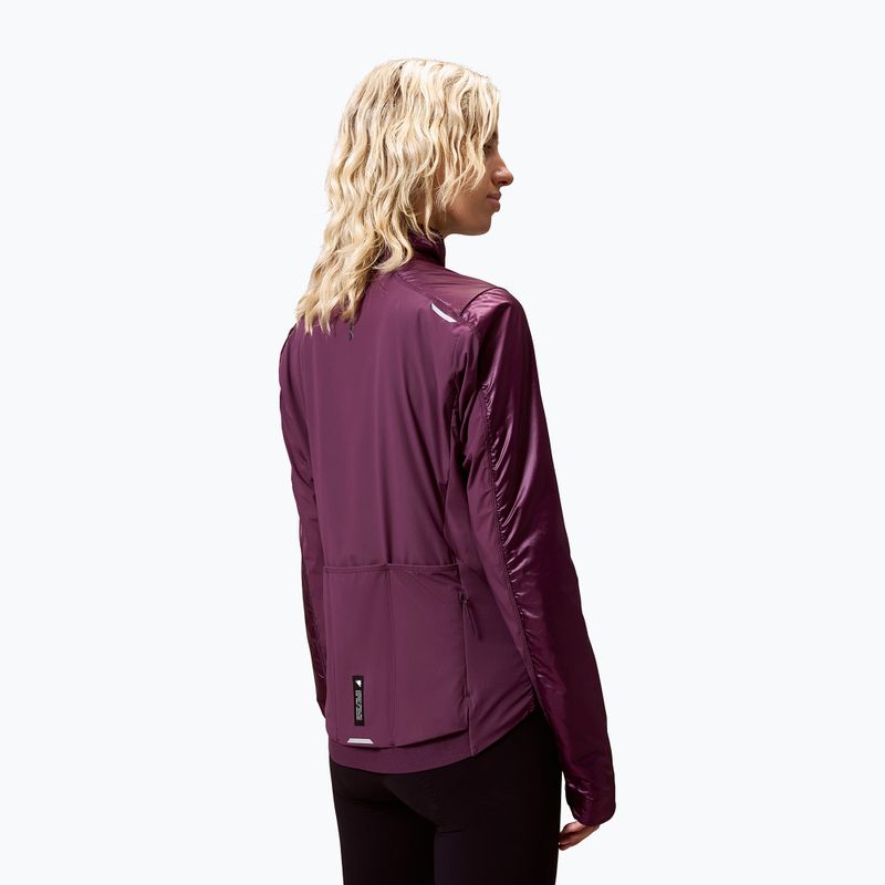 Kurtka rowerowa damska Endura Pro SL Race Insulated W black cherry 3