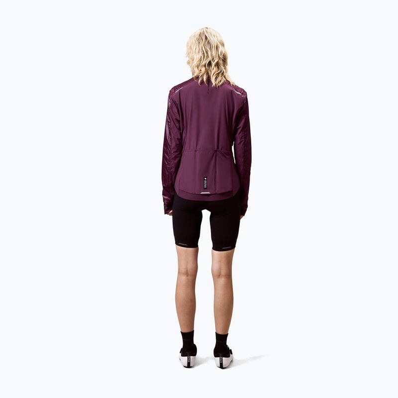 Kurtka rowerowa damska Endura Pro SL Race Insulated W black cherry 4