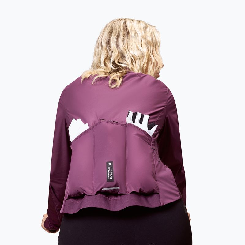 Kurtka rowerowa damska Endura Pro SL Race Insulated W black cherry 6