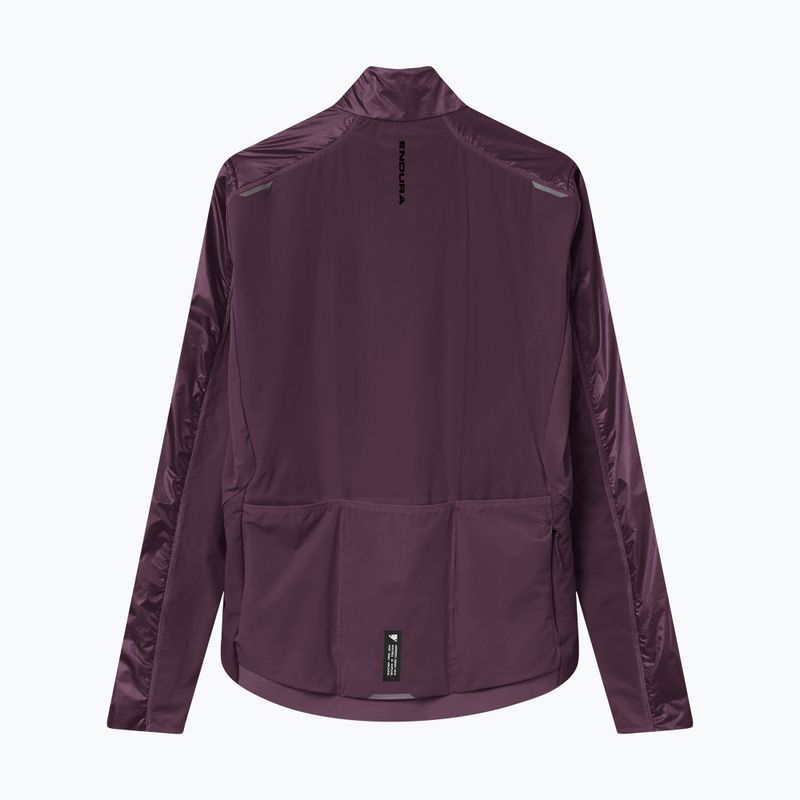 Kurtka rowerowa damska Endura Pro SL Race Insulated W black cherry 8