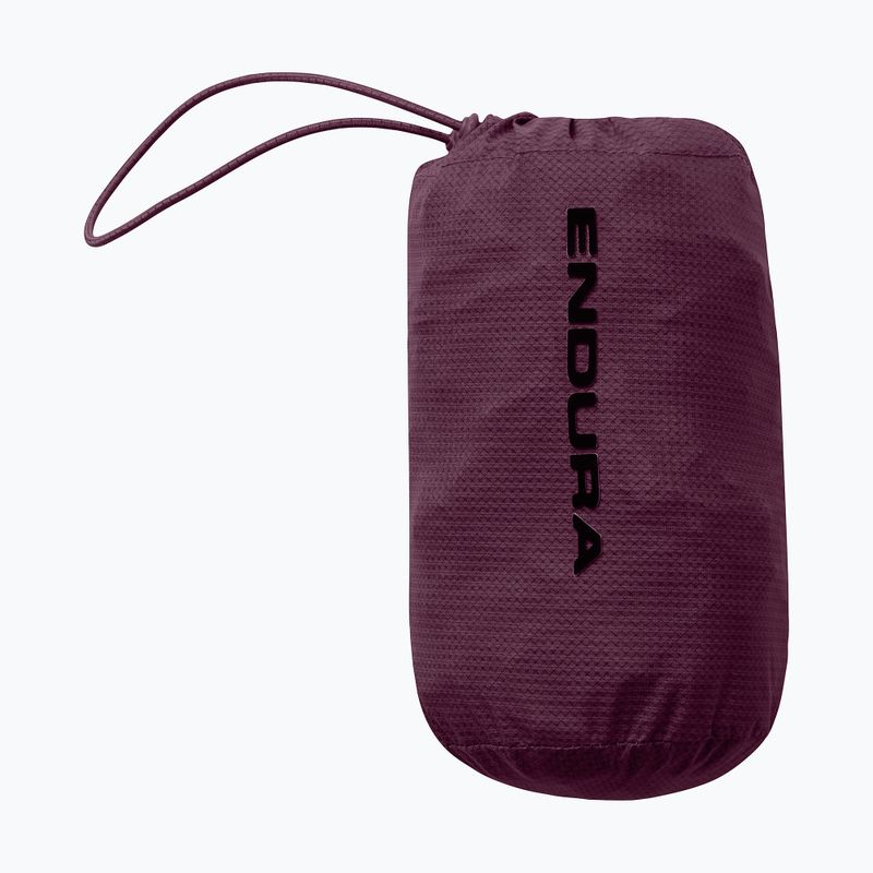 Kurtka rowerowa męska Endura Alltrack Race Cape black cherry 13