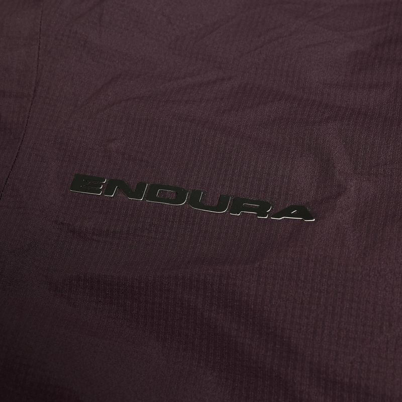 Kurtka rowerowa damska Endura Alltrack Race Cape black cherry 11