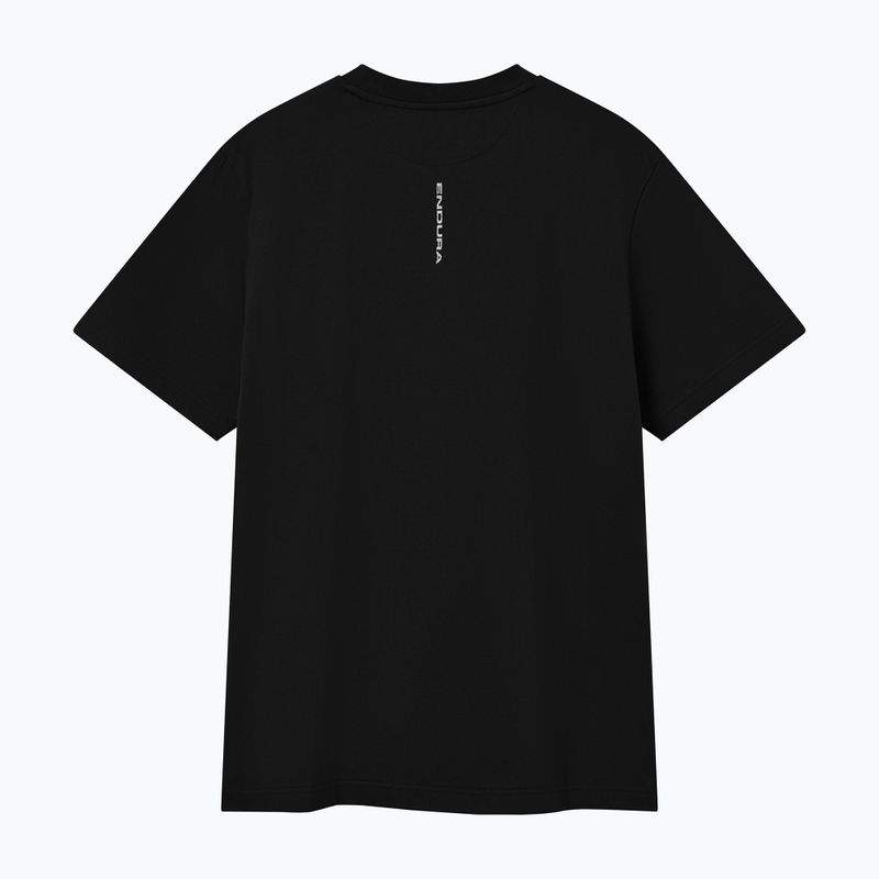 Koszulka rowerowa Endura Stacked Logo Graphic Tee black 2