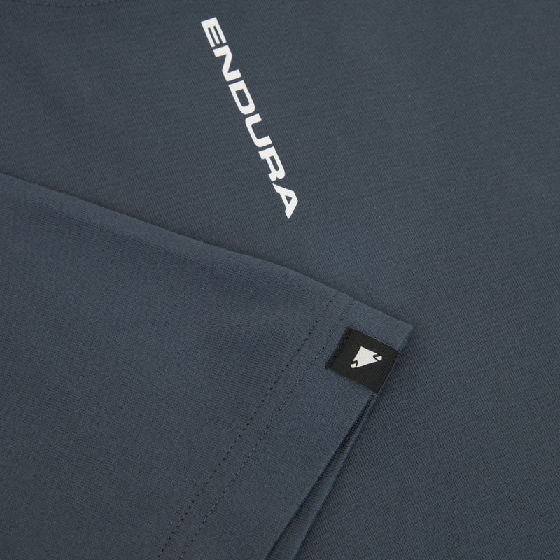 Koszulka rowerowa Endura Icon Logo Graphic Tee carbon grey 4