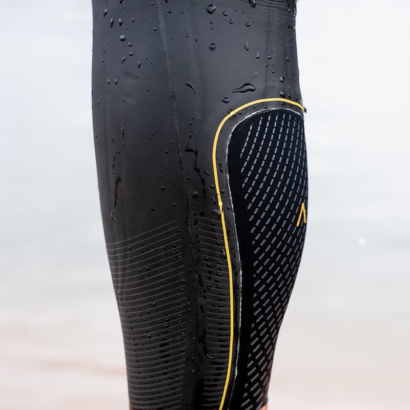Pianka triathlonowa męska HUUB Alchemy 3:5 mm black/grey/gold 6