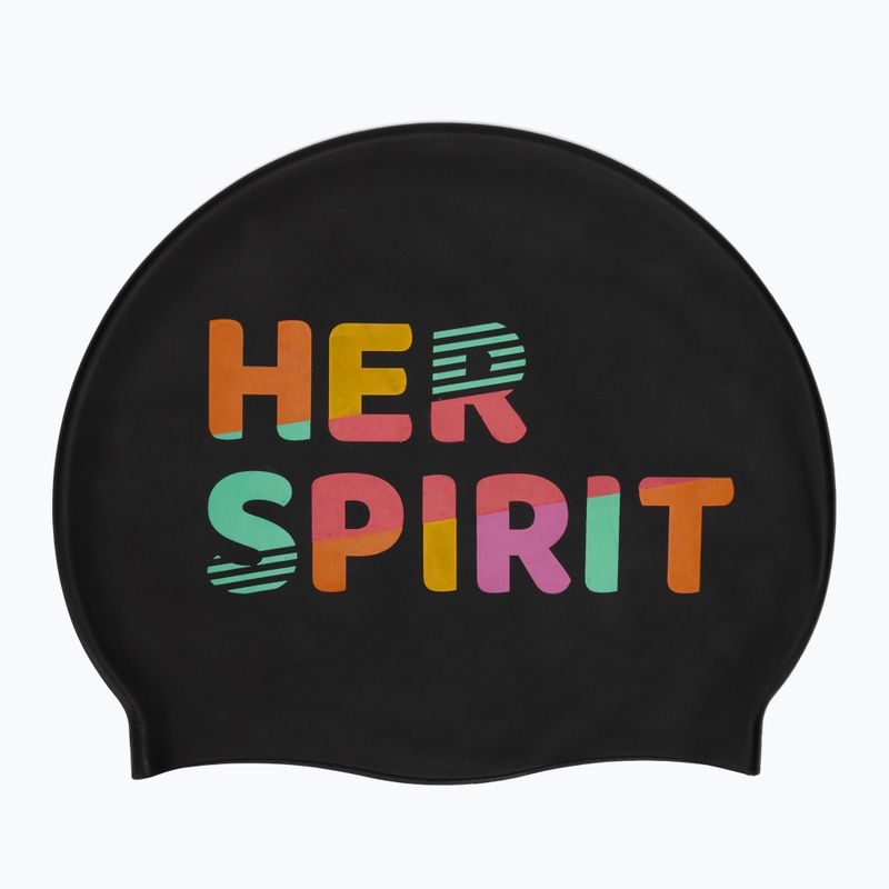 Czepek pływacki HUUB Her Spirit Swim Cap black/multi