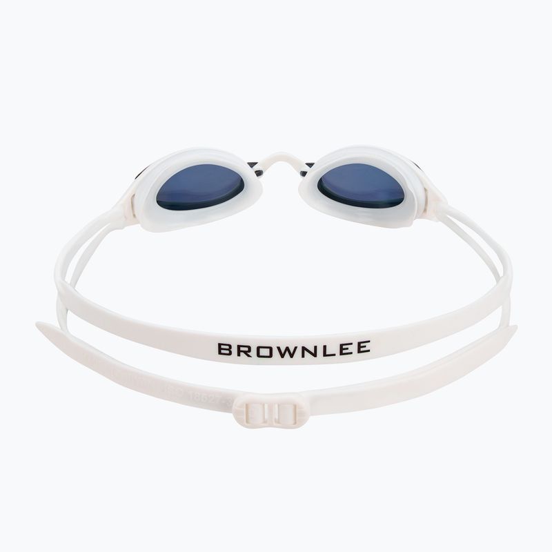 Okulary do pływania HUUB Brownlee 2 Custom Air white/gold mirror 4
