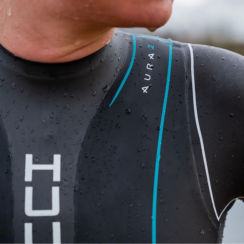 Pianka triathlonowa damska HUUB Aura 2 3:3 sky blue 5