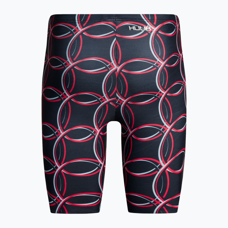 Jammery pływackie męskie HUUB Brownlee Jammer Alistair black/red 2