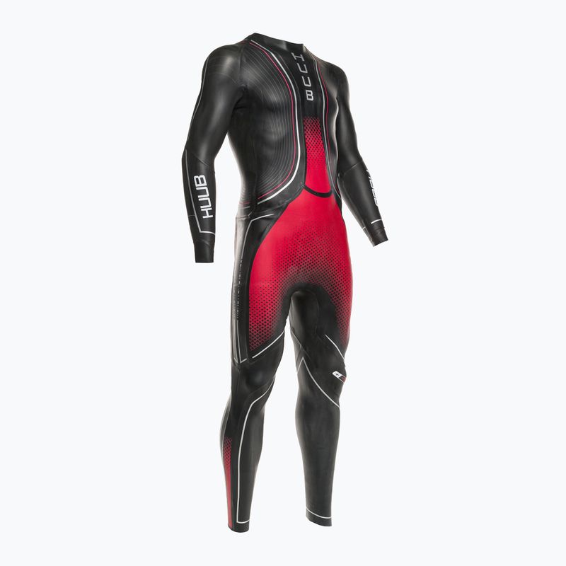 Pianka triathlonowa męska HUUB Agilis Ali Red 3:5 black/red