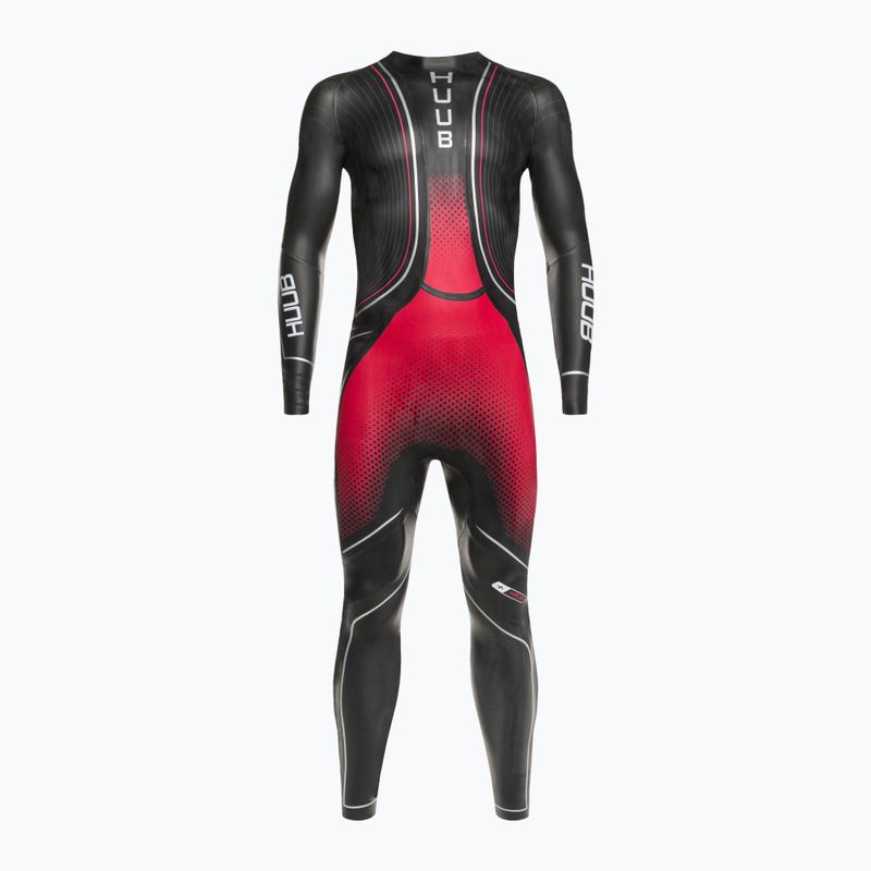 Pianka triathlonowa męska HUUB Agilis Ali Red 3:5 mm black/red 2