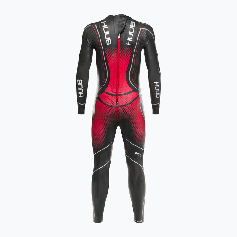 Pianka triathlonowa męska HUUB Agilis Ali Red 3:5 mm black/red 3