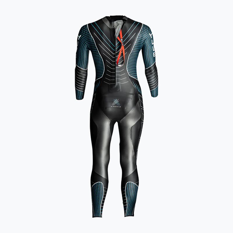 Pianka triathlonowa męska HUUB Pinnacle NB 5:3 mm black/blue 2