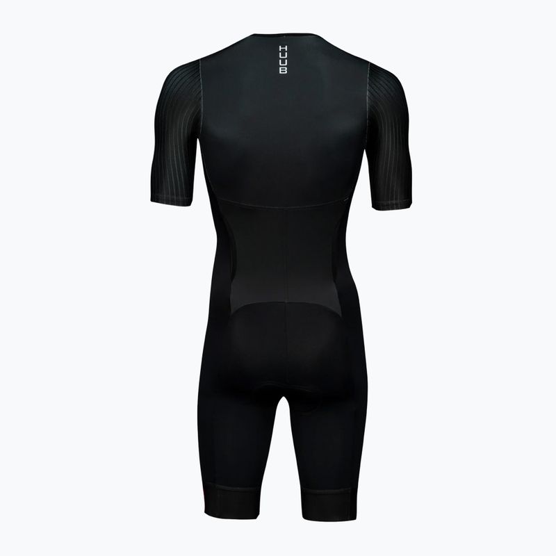 Kombinezon triathlonowy męski HUUB Eternal Aero LC Tri Suit balck/red 2