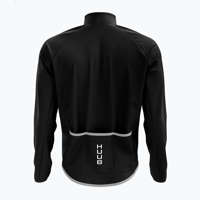 Kurtka rowerowa męska HUUB Eternal Peaks black/red 2