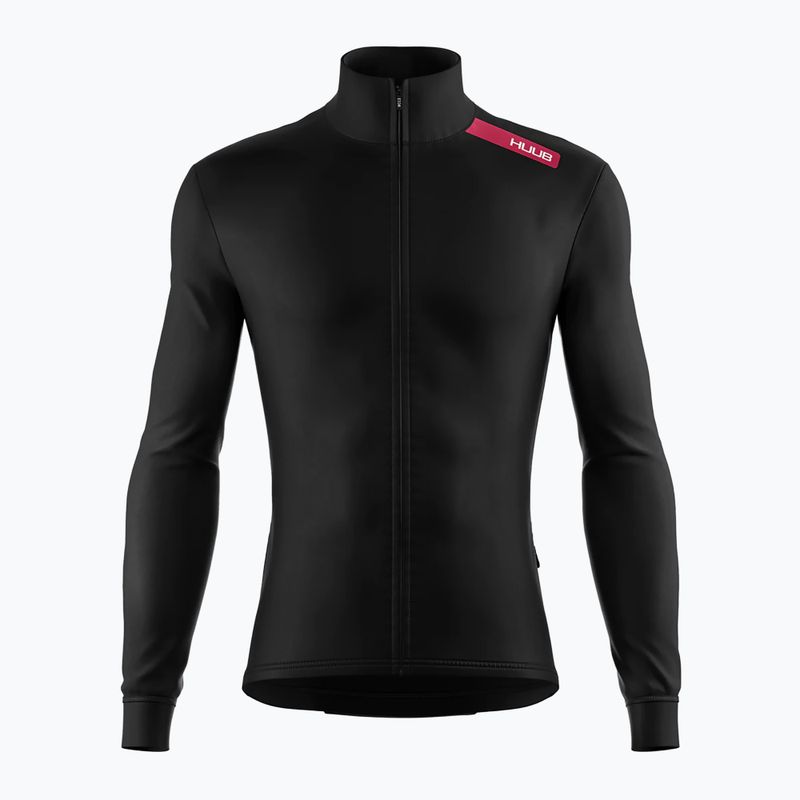 Longsleeve rowerowy męski HUUB Eternal LS Thermal black/red