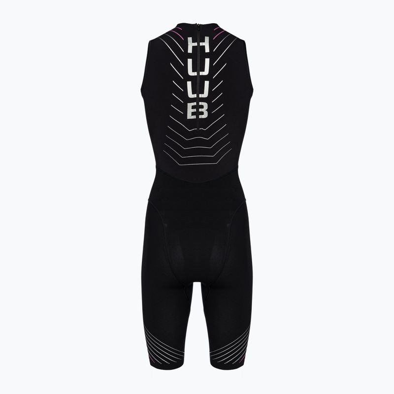 Strój pływacki jednoczęściowy damski HUUB Pinnacle Swimskin black 2