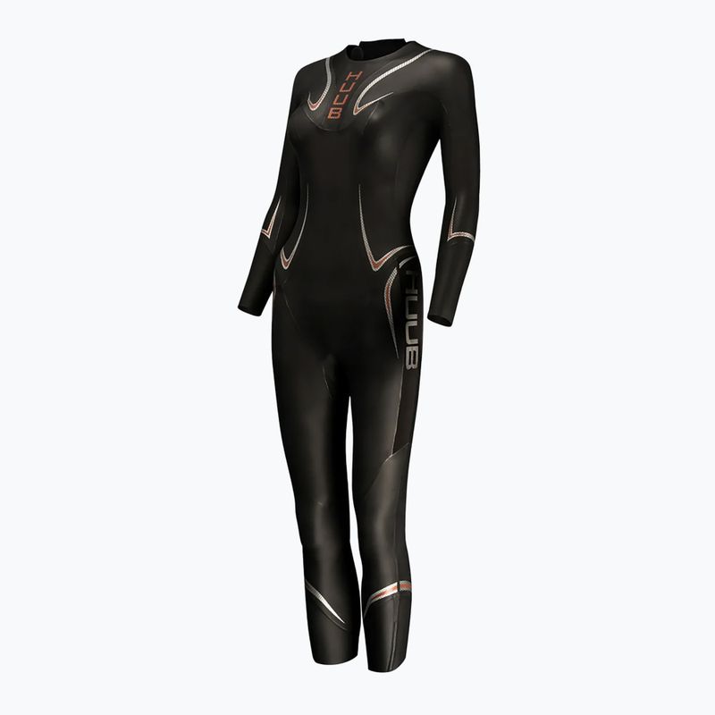 Pianka triathlonowa damska HUUB TC Performance 3:5 mm black/gold 3