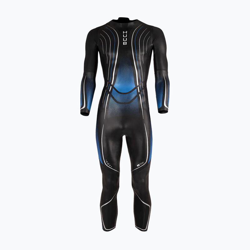 Pianka triathlonowa męska HUUB Agilis II 3:5 mm metalic blue
