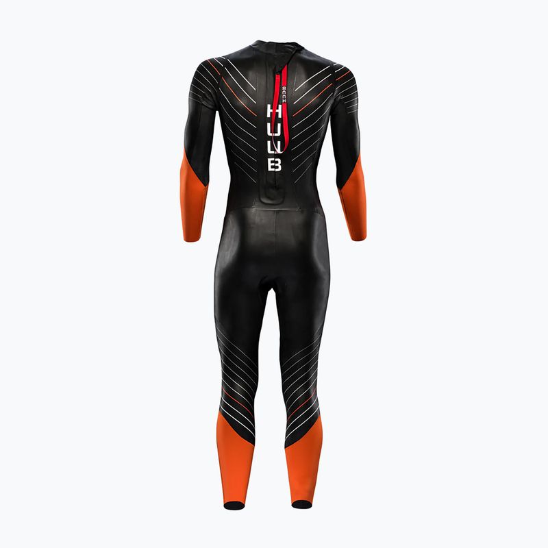 Pianka triathlonowa męska HUUB Araya Sleeveless 2:4 mm orange 2