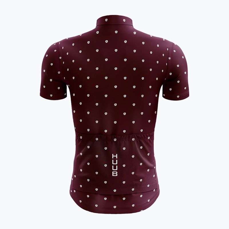 Koszulka rowerowa damska HUUB La Fleur SS W grape 2