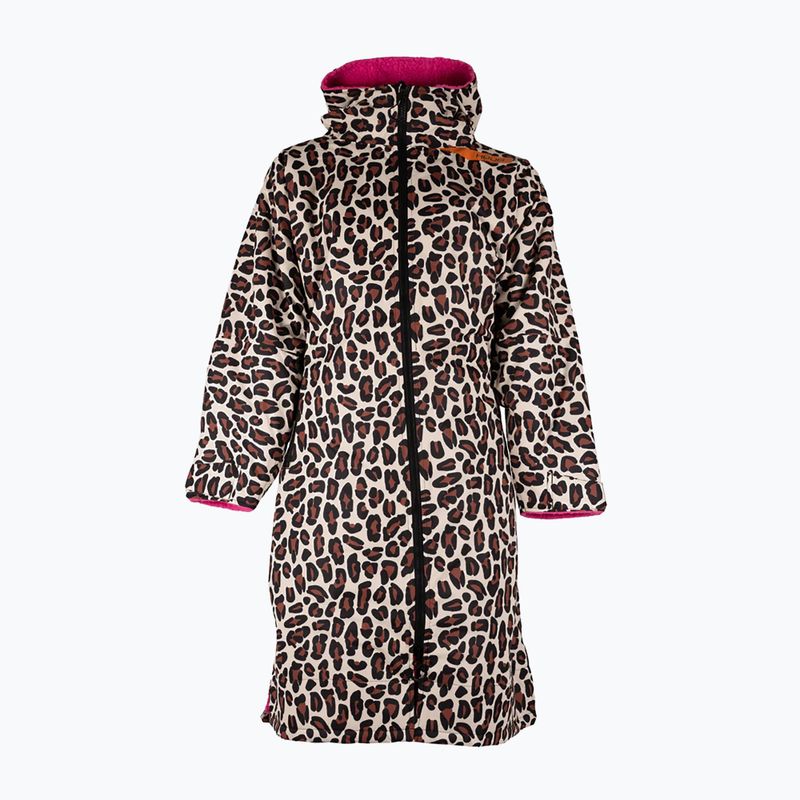 Szlafrok HUUB Changing Robe leopard pink