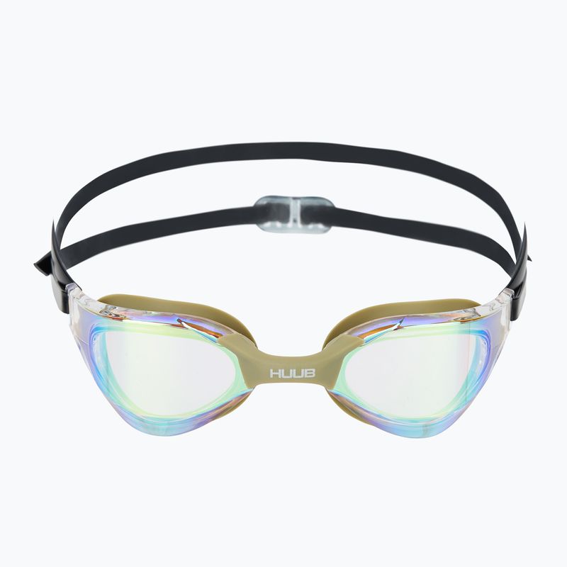 Okulary do pływania HUUB Thomas Lurz sage/clear gold mirror 2