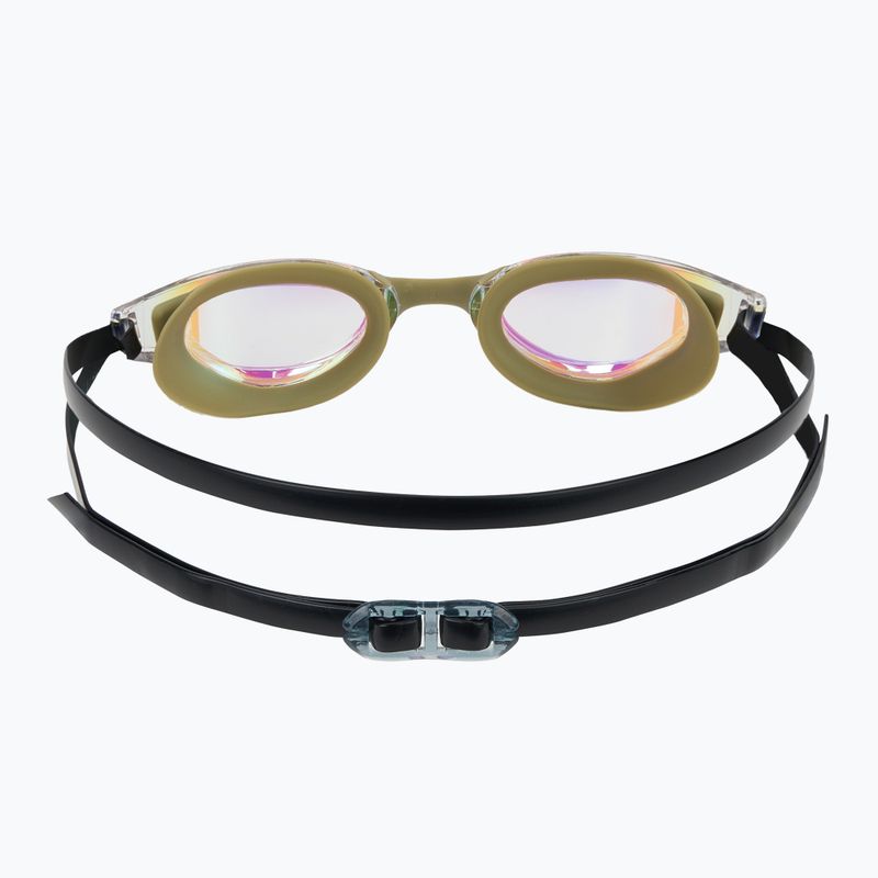 Okulary do pływania HUUB Thomas Lurz sage/clear gold mirror 4