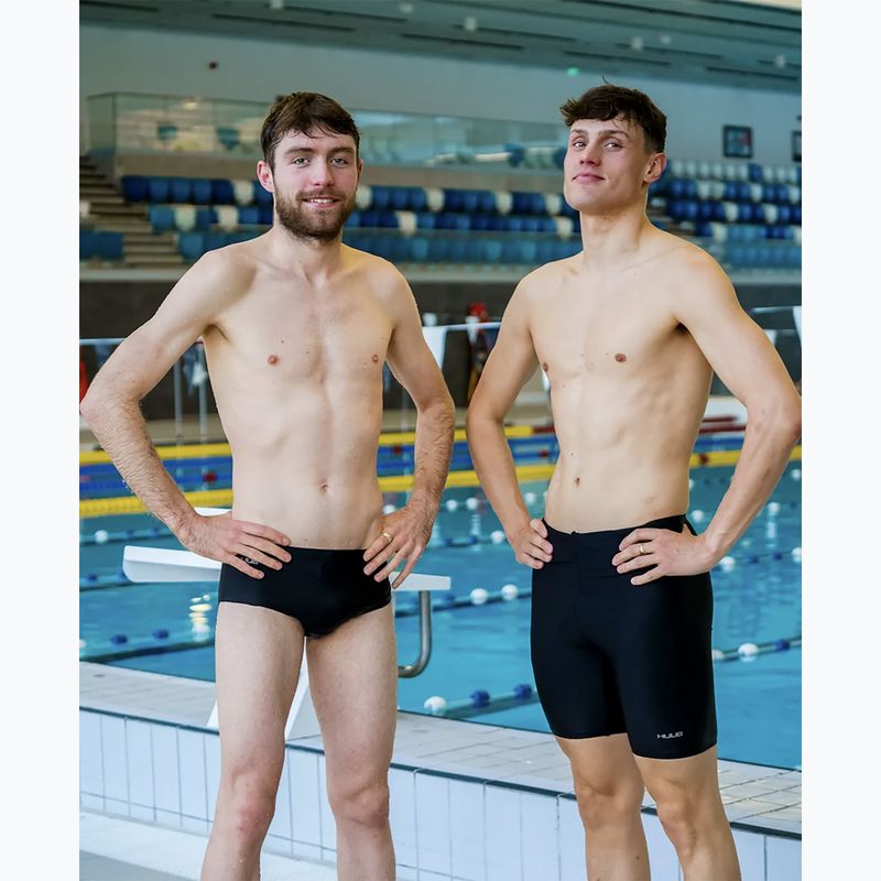 Jammery pływackie męskie HUUB Training Jammer black 9