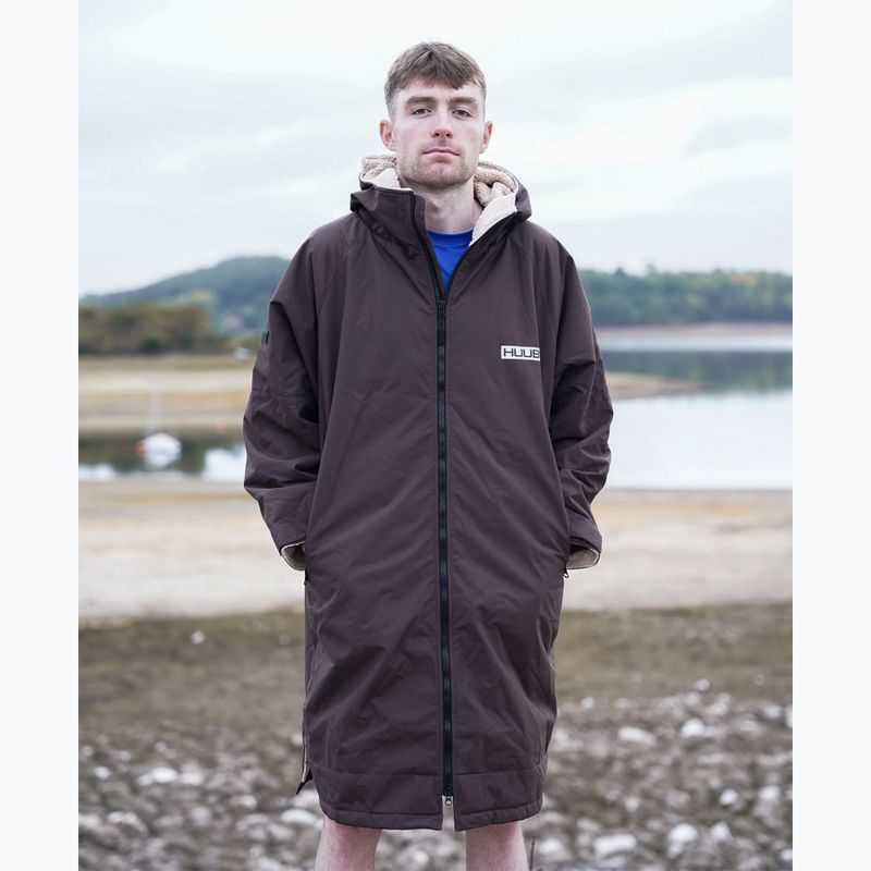 Płaszcz HUUB Changing Robe chocolate/oatmeal 3