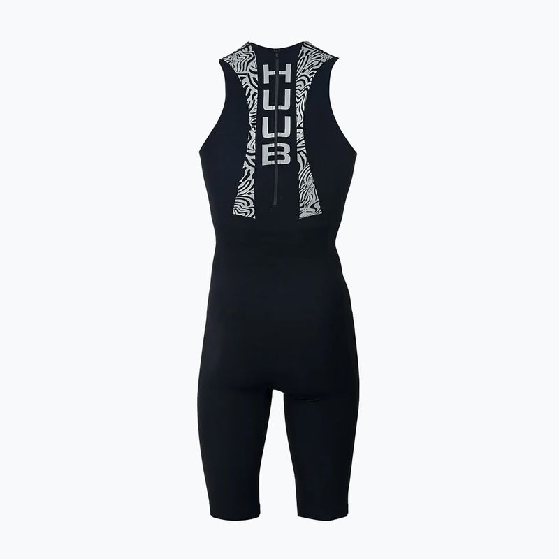 Kombinezon triathlonowy męski HUUB Swimskin black/silver 2