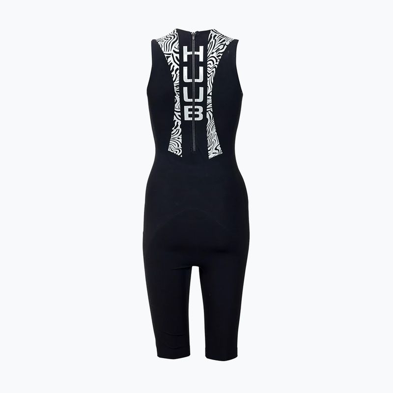 Kombinezon triathlonowy damski HUUB Swimskin black/silver 2