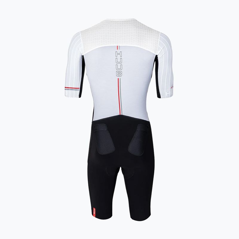 Kombinezon triathlonowy męski HUUB Anemoi 3 SUB22 black/white/red 2