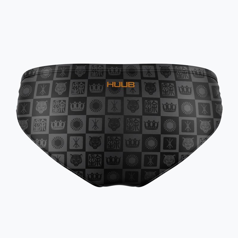 Slipy pływackie męskie HUUB Brief Yee black/orange 2