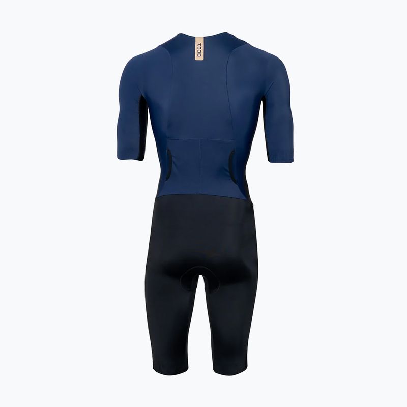 Kombinezon triathlonowy męski HUUB Collective Trisuit navy/black 2