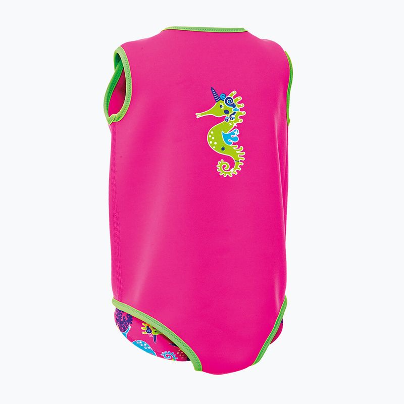 Kamizelka do pływania dziecięca Zoggs Sea Unicorn Baby Wrap pink/purple/blue/green 2