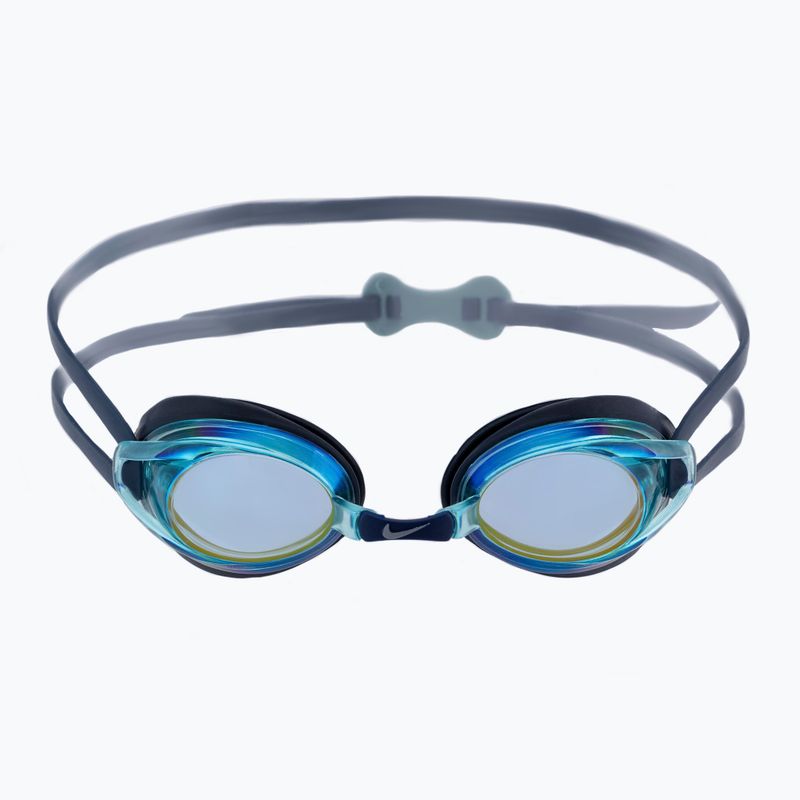 Okulary do pływania Nike Remora Mirror midnight navy