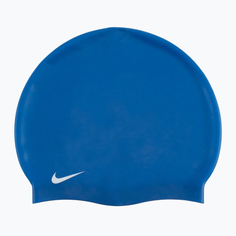 Czepek pływacki Nike Solid Silicone game royal