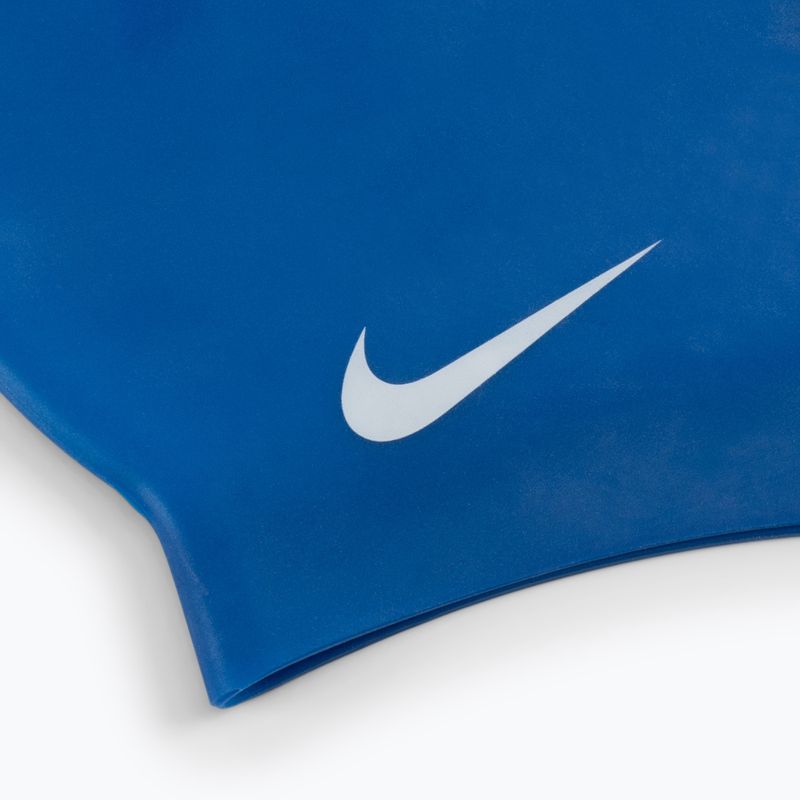 Czepek pływacki Nike Solid Silicone game royal 2