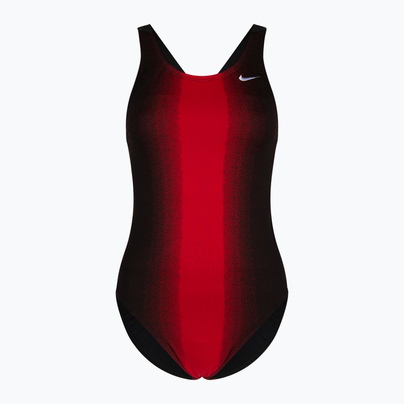 Strój pływacki jednoczęściowy damski Nike Fade Sting red