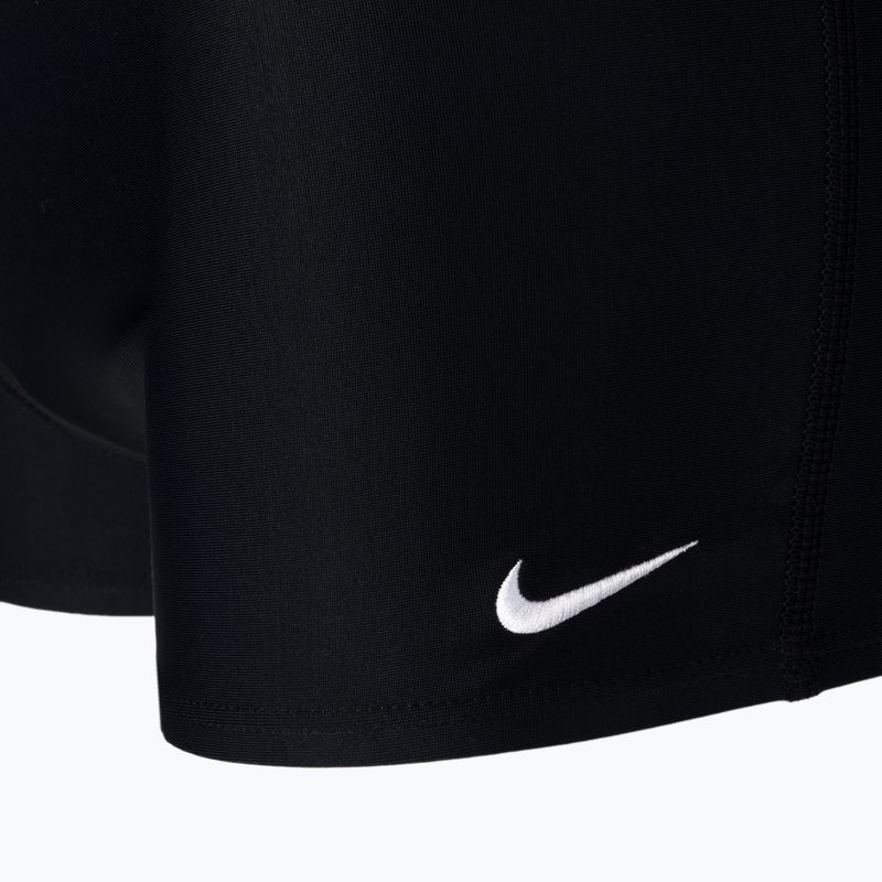 Bokserki pływackie męskie Nike Solid Square Leg black 3