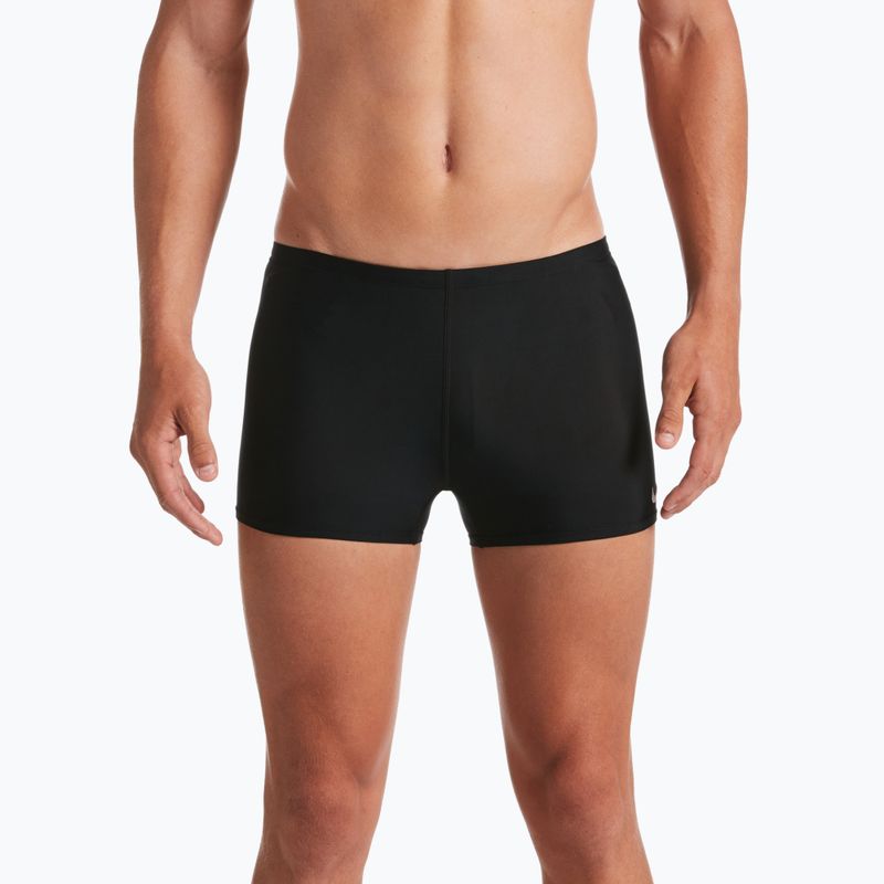 Bokserki pływackie męskie Nike Solid Square Leg black 7